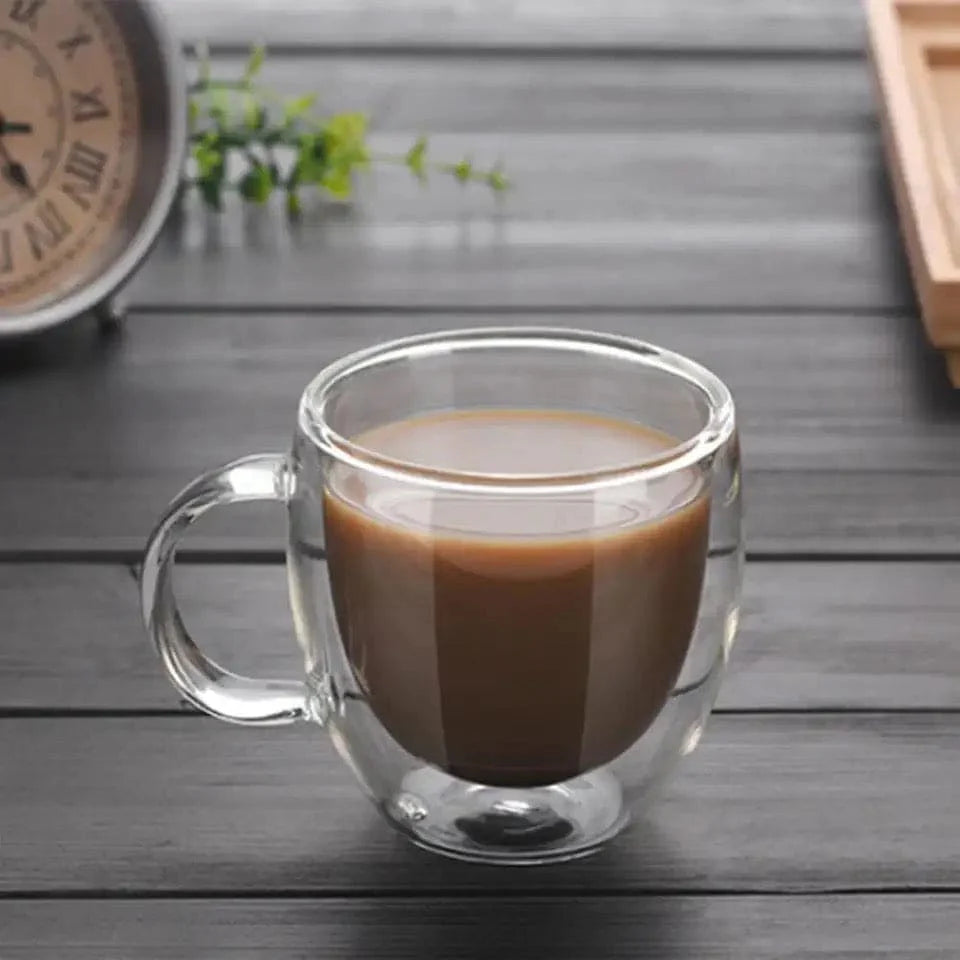 Double Wall Premium Quality Glass Cup