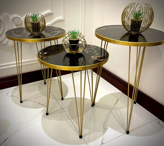 Wooden gloss tables