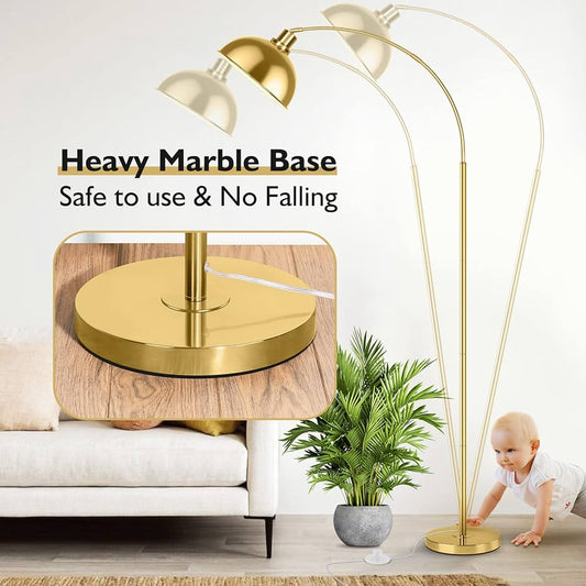 Arc floor lamp
